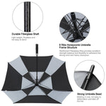G4Free G4Free Extra Large Golf Umbrella 62/68 inch Vented Square Umbrella 