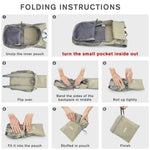 G4Free G4Free 10L Small Travel Hiking Daypack 