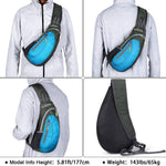 G4Free G4Free Sling Bags Men Shoulder Backpack Small Cross Body Chest Sling Backpack 