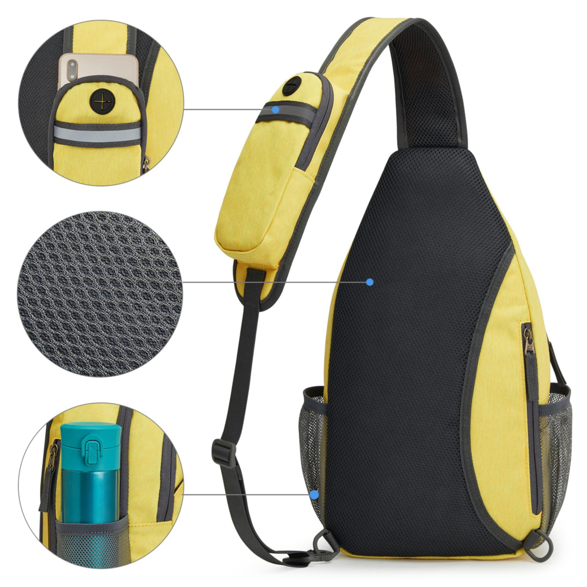 G4Free G4Free RFID Blocking Sling Bag 