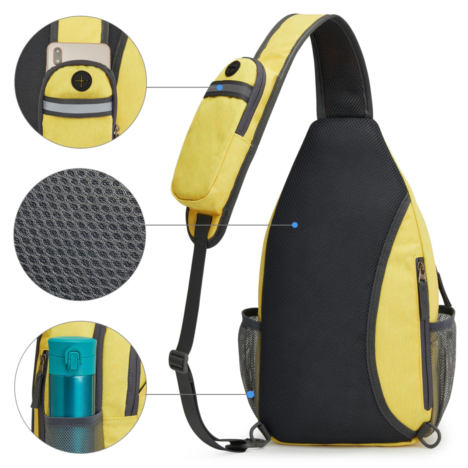 G4Free G4Free RFID Blocking Sling Bag 