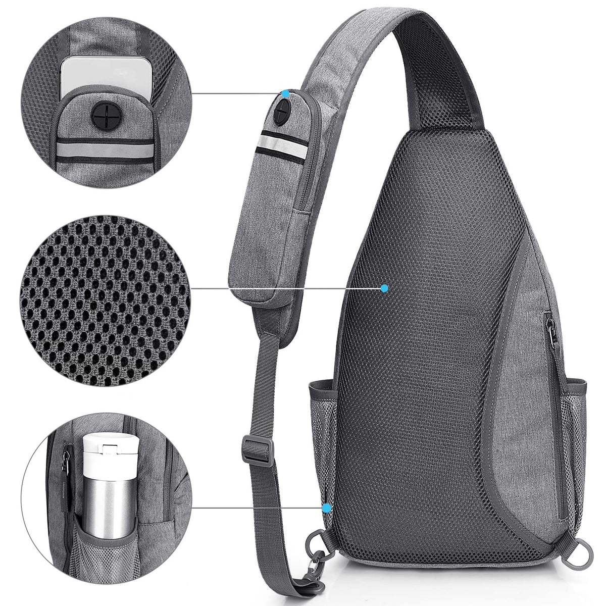 G4Free G4Free RFID Blocking Sling Bag 