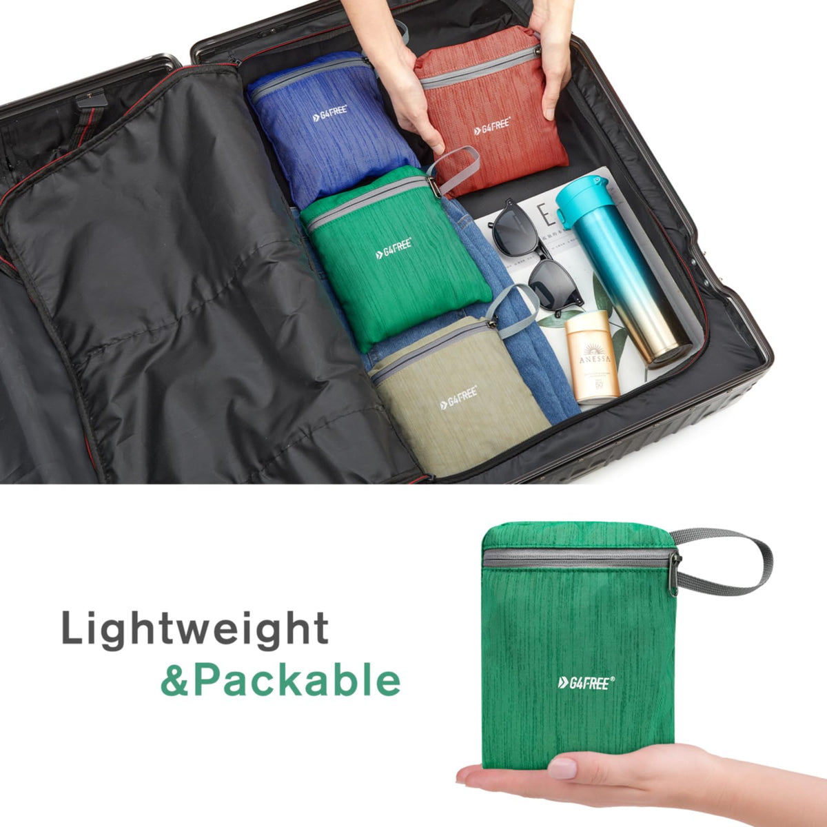 G4Free G4Free 10L Small Travel Hiking Daypack 