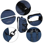 G4Free G4Free 40L 3-Way Duffle Bag Backpack Gym Bag 