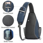 G4Free G4Free RFID Sling Bag Crossbody Sling Backpack