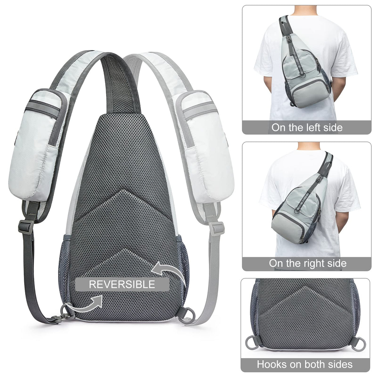 G4Free G4Free Packable Crossbody Sling Backpack 