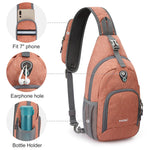 G4Free G4Free RFID Sling Bag for Hiking Outdoor 