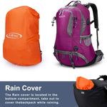 G4Free G4Free 50L Hiking Backpack with Rain Cover for Men Women 