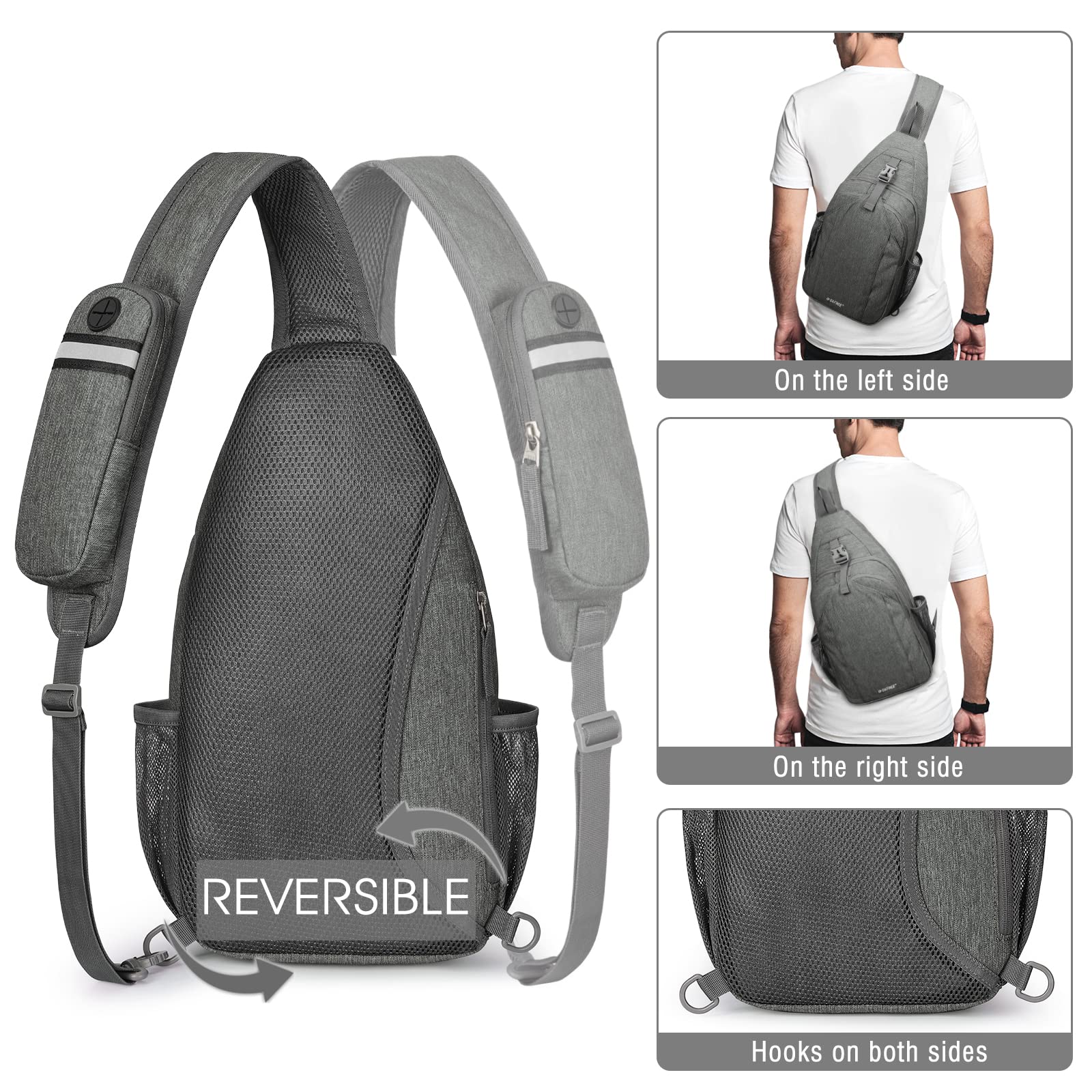 G4Free G4Free RFID Blocking Sling Bag 
