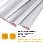 G4Free G4Free UPF 50+ UV Protection 54 Inch Large Reverse Travel Umbrella 