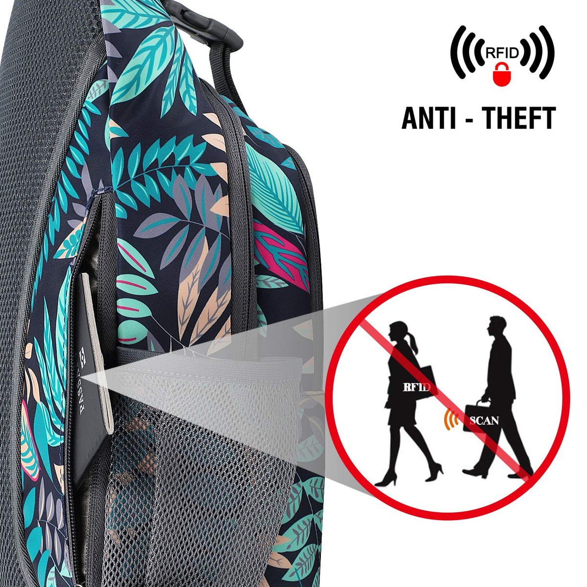 G4Free G4Free RFID Blocking Sling Bag 