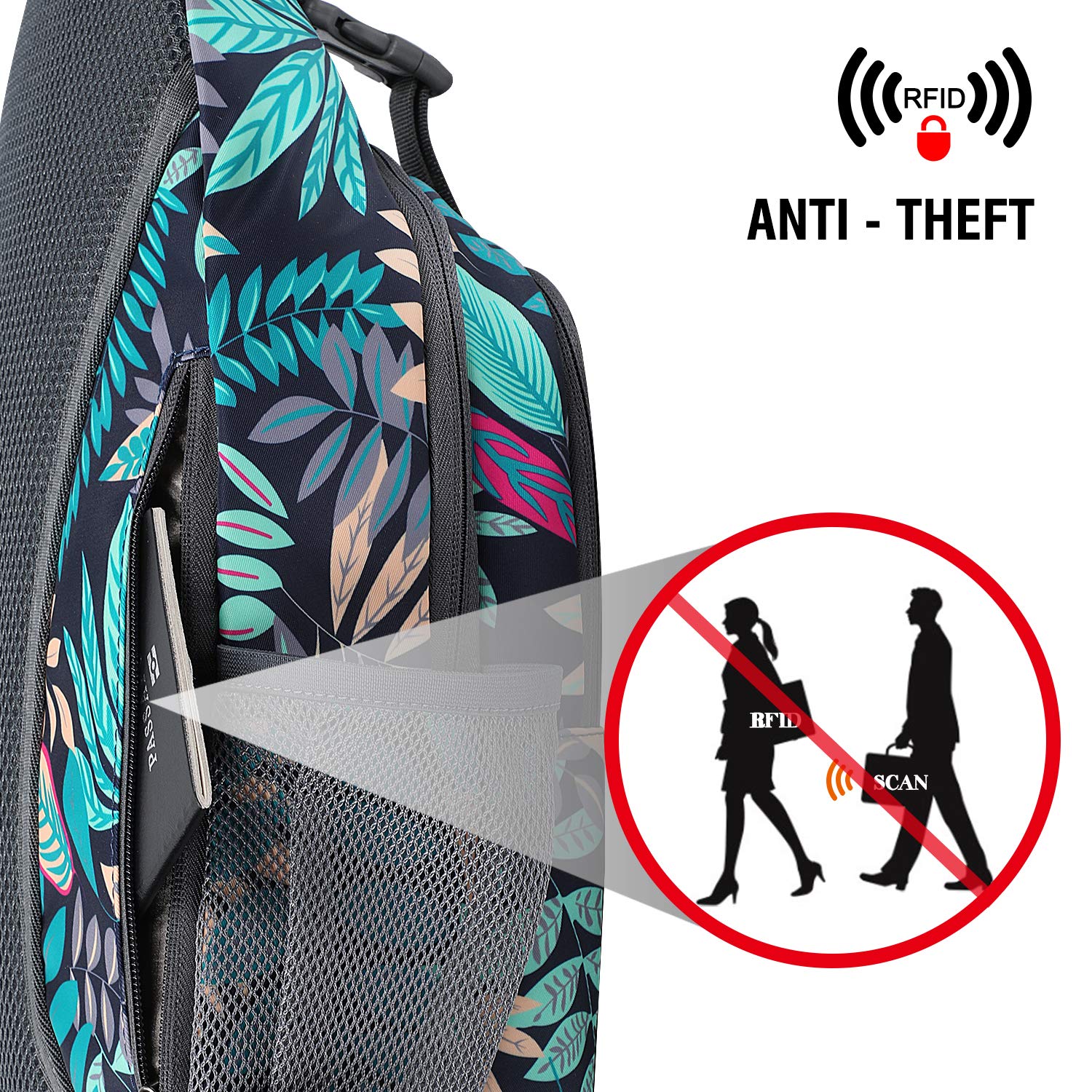 G4Free G4Free RFID Blocking Sling Bag 