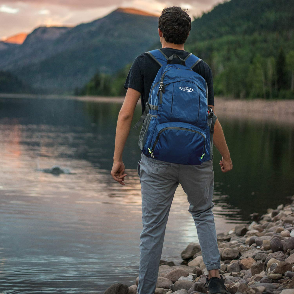 G4Free G4Free 40L Lightweight Packable Hiking Backpack 