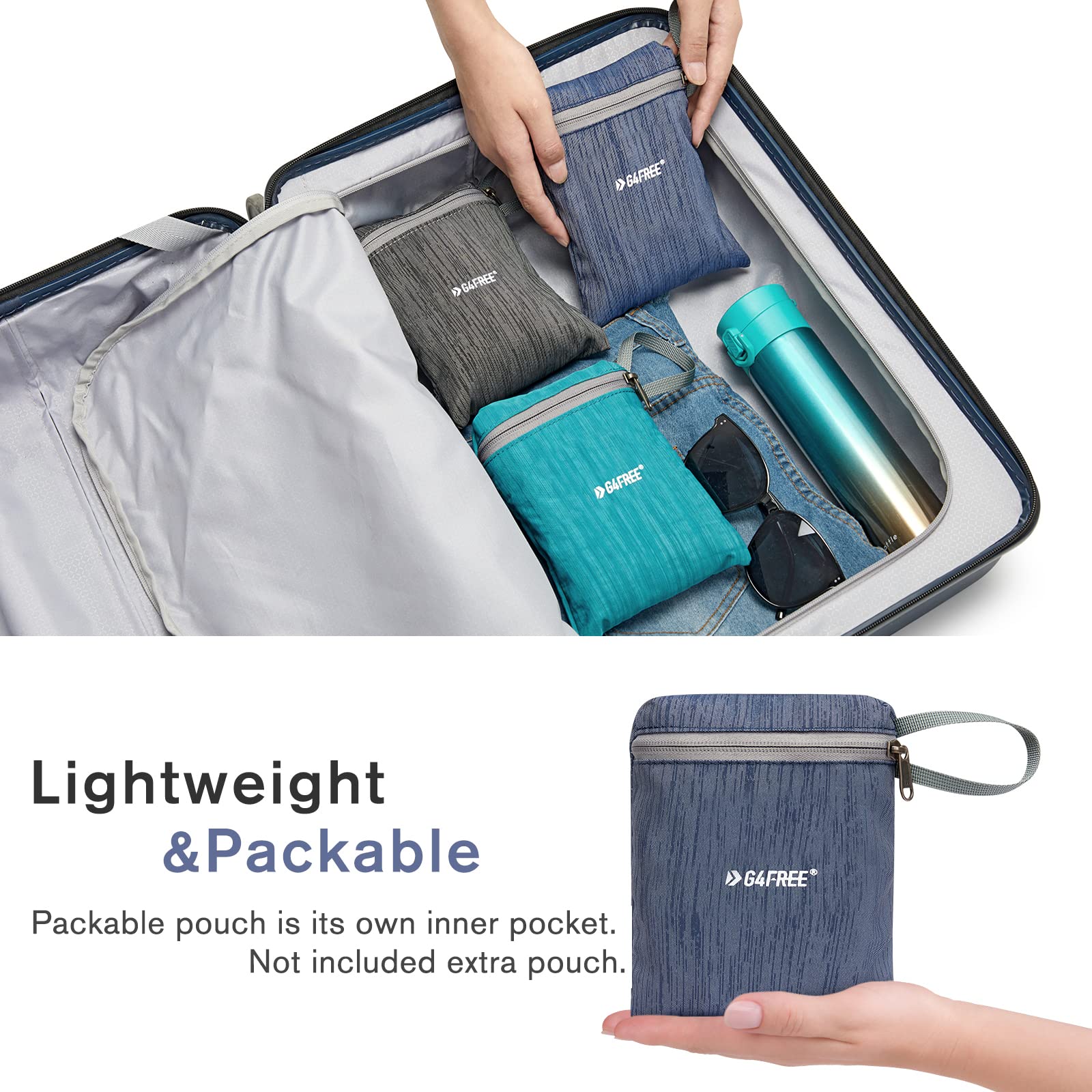 G4Free G4Free 10L/15L Lightweight Hiking Backpack 