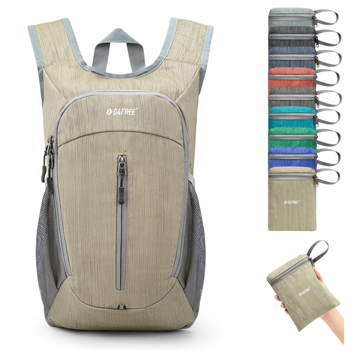 G4Free G4Free 10L Small Travel Hiking Daypack 