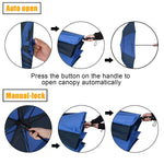 G4Free G4Free 62 Inch Portable Automatic Open Oversize Vented Double Canopy Umbrellas 