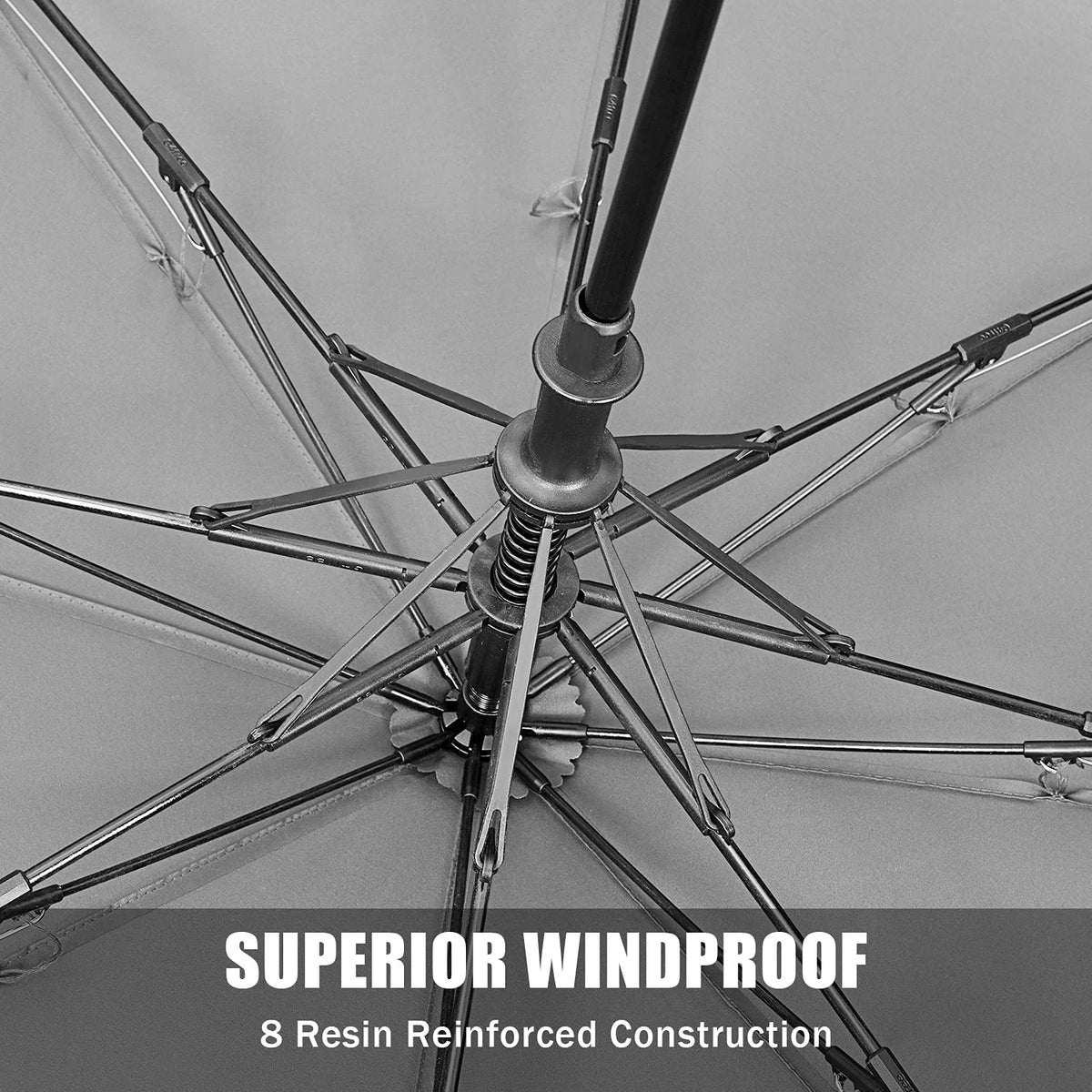 G4Free G4Free 62 Inch Portable Automatic Open Oversize Vented Double Canopy Umbrellas 