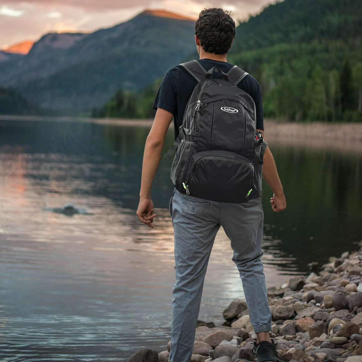 G4Free G4Free 40L Lightweight Packable Hiking Backpack 