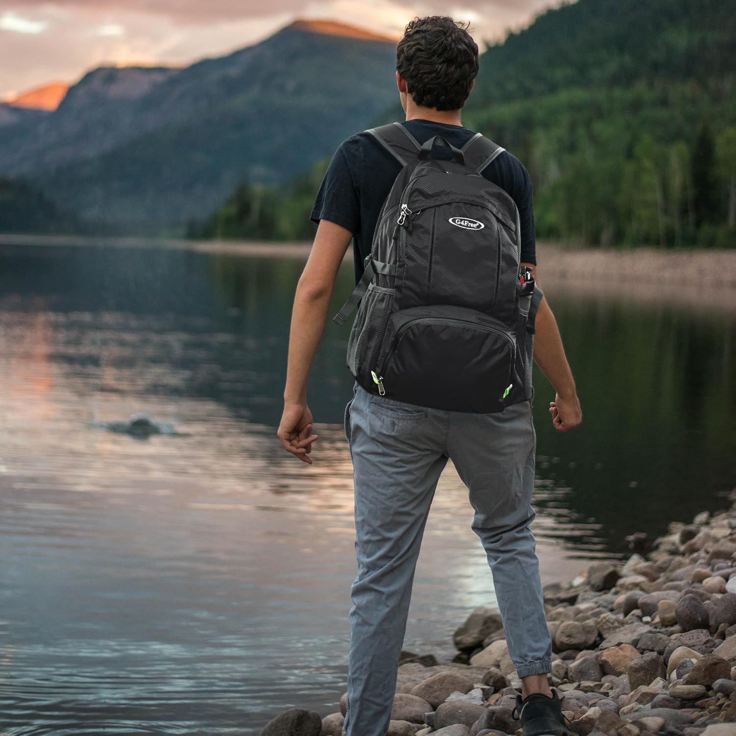 G4Free G4Free 40L Lightweight Packable Hiking Backpack 