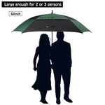 G4Free G4Free Extra Large Golf Umbrella 62/68 inch Vented Square Umbrella 