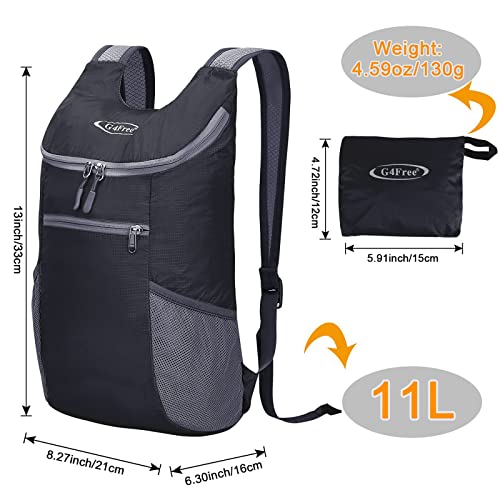 G4Free - G4Free 11L Lightweight Hiking Backpack for Men And Women -D02V543A