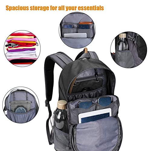 G4Free - G4Free 35L Outdoor Sports Travel Daypack with Rain Cover -D02V647A-D02V647C-D02V647D-D02V647F-D02V647B