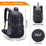 G4Free - G4Free 45L Waterproof Hiking Travel Backpack with Rain Cover -D02V648A-D02V648B-D02V648C-D02V648D