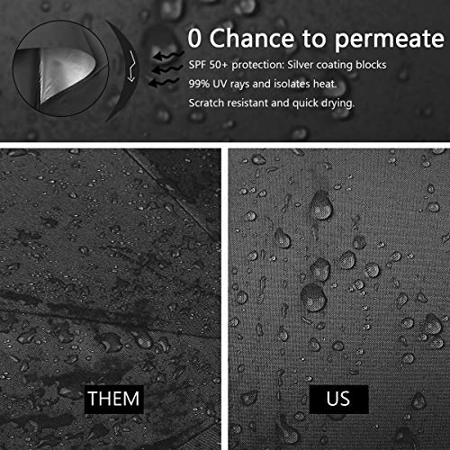 G4Free - G4Free 54/62/68 Inch UV Protection Auto Open Double Canopy Sun Rain Umbrella -D02V686A-D02V682A-D02V558A-D02V686B-D02V682B