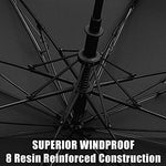 G4Free - G4Free 62 Inch Portable UV Protection Automatic Big Sun Umbrella -D02V737A-D02V737B-D02V737C