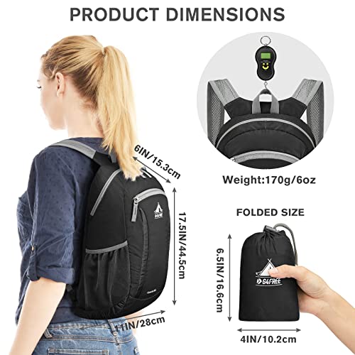 G4Free - G4Free Hiking Daypack Water Resistant Lightweight Packable Backpack -TN22B133A-TN22B133D-TN22B133B-TN22B133C