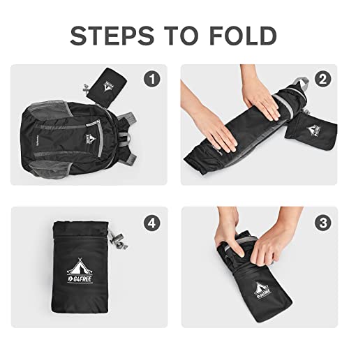 G4Free - G4Free Hiking Daypack Water Resistant Lightweight Packable Backpack -TN22B133A-TN22B133D-TN22B133B-TN22B133C