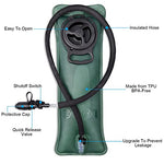 G4Free - G4Free Military Tactical Hydration Backpack with 3L Upgraded Bladder -D02V560A-D02V560B