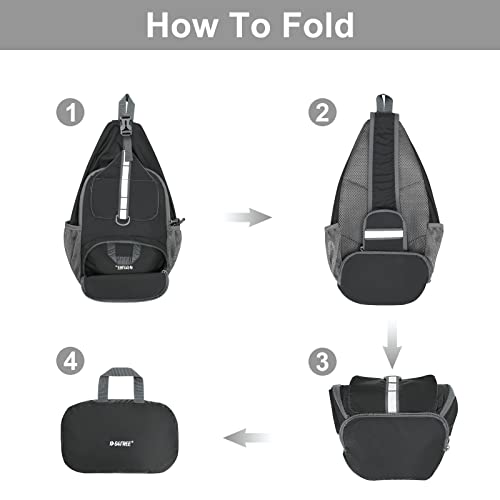 G4Free - G4Free Packable Crossbody Sling Backpack -TN21B007A-TN21B007D-TN21B007B-TN21B007E-TN21B007C