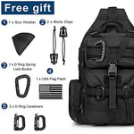 G4Free - G4Free Tactical EDC Sling Bag Backpack with Pistol Holster -D02V759D-D02V759A-D02V759F-D02V759B